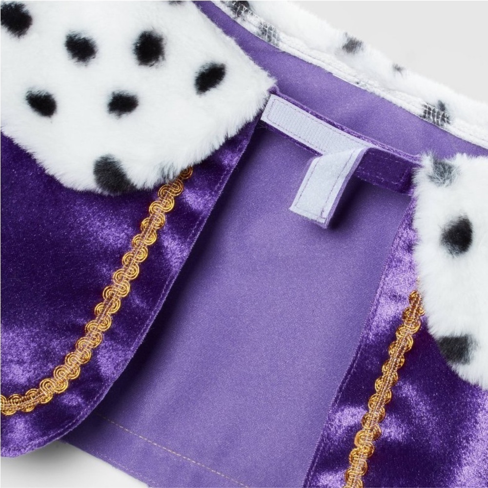 Target Hyde Eek Royalty Dog Cape Pet Halloween King Queen Costume L/XL - Picture 5 of 5